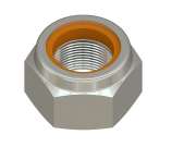 Tuerca de seguridad nylon 7/8", rosca fina UNF
