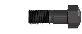Tornillo para zapata 7/8" × 2-1/2", clase 12.9